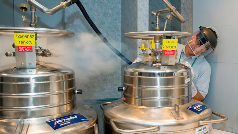 Recarga de Hélio em Ressonância Magnética